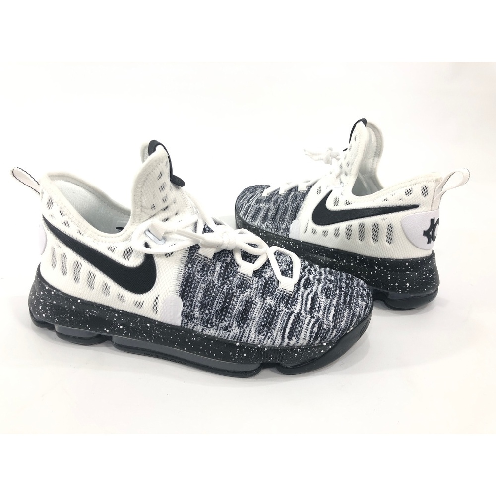 Nike Zoom KD9 Oreo Basketball Shoes 855908-100 - Picture 1 of 8